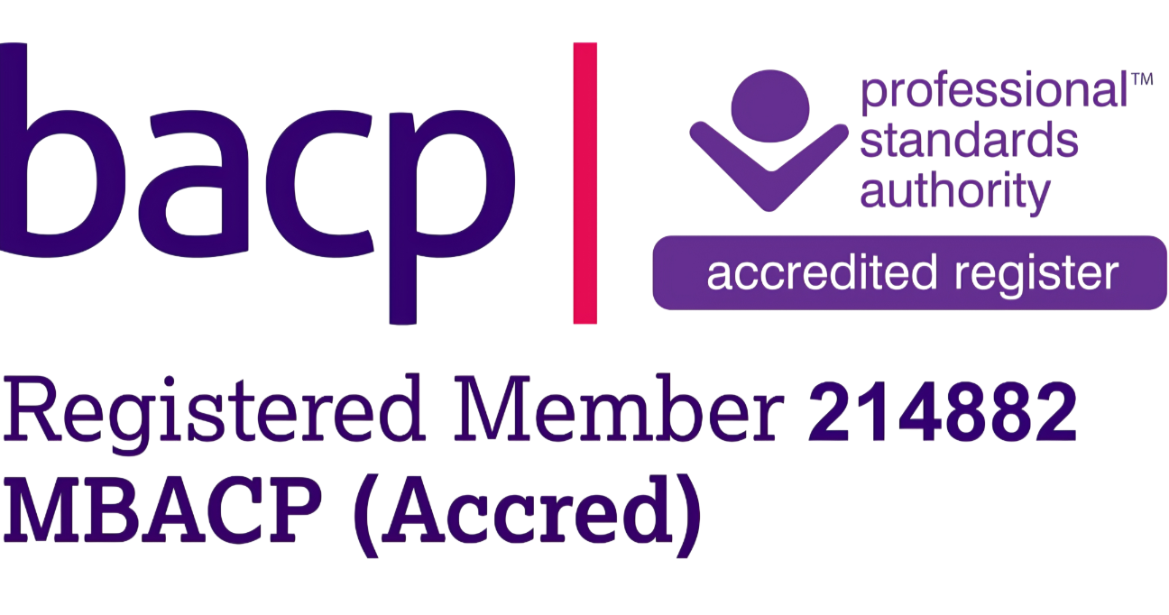 BACP Accredited Member logo for professional psychotherapy and counselling